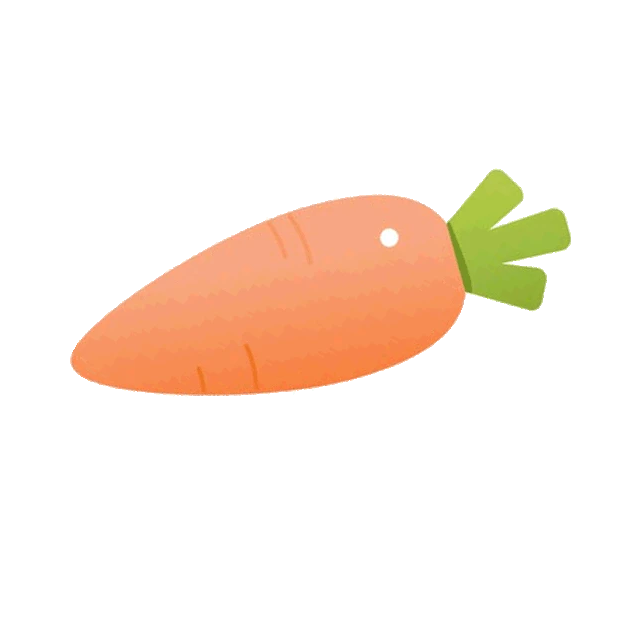 蔬菜蔬果胡萝卜gif图素材