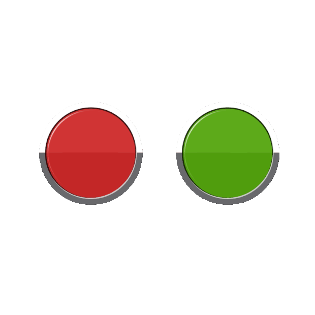 对错正确错误勾叉按钮立体红色绿色图标标志gif图素材