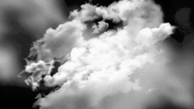 白云云朵翻滚穿梭遮罩转场实拍视频背景gif图素材