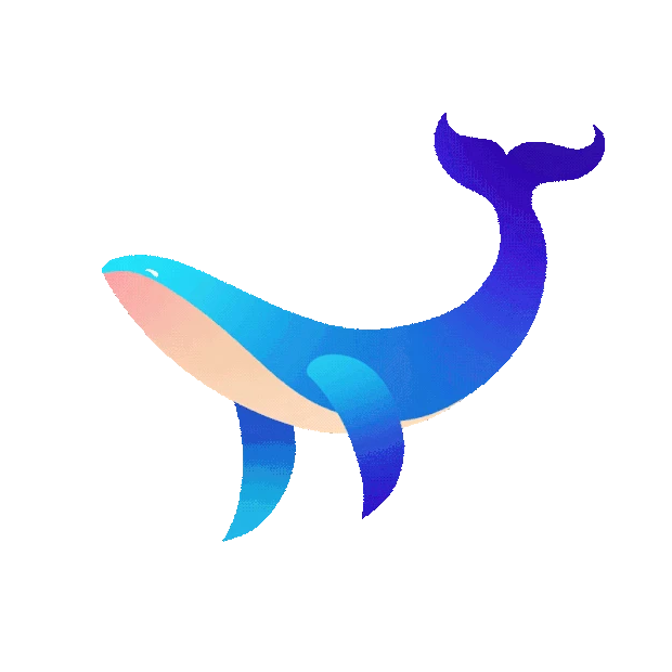 梦幻鲸鱼大鱼海洋生物鱼gif图素材