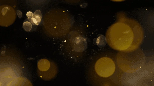 金色光影光效梦幻光斑舞台晚会视频背景gif图素材