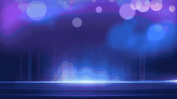 简约炫光蓝色商务舞台晚会颁奖视频背景炫酷gif图素材