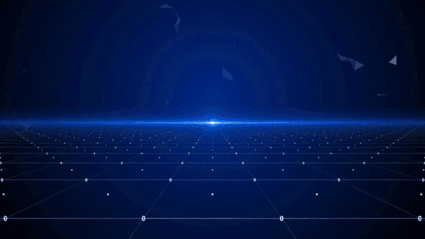 蓝色科技光线视频背景gif图素材