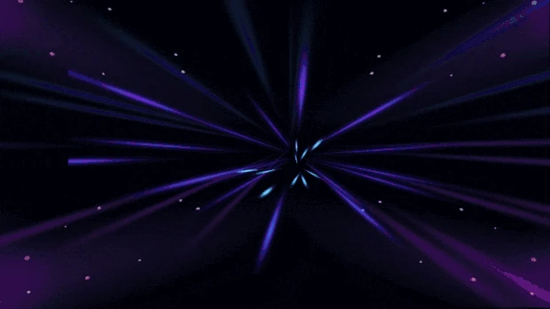科技放射线蓝紫色大气视频背景gif图素材