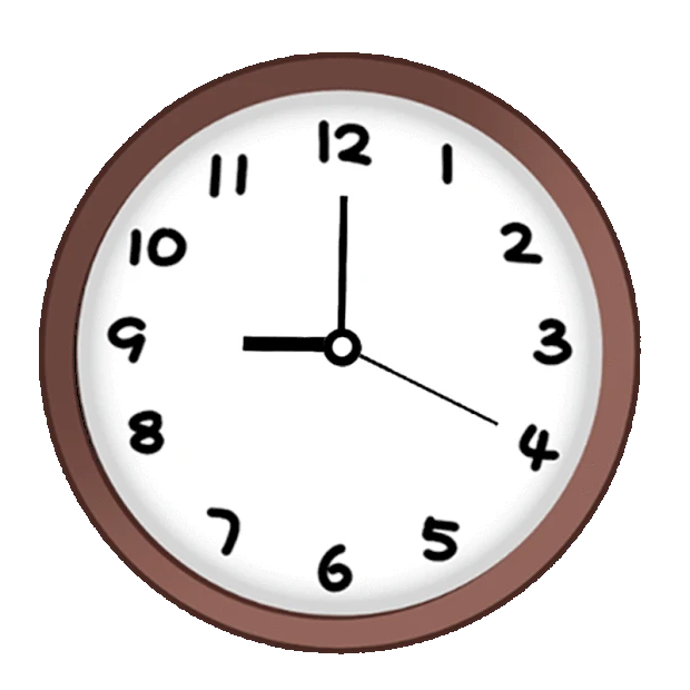 时钟钟表时间转动gif图素材