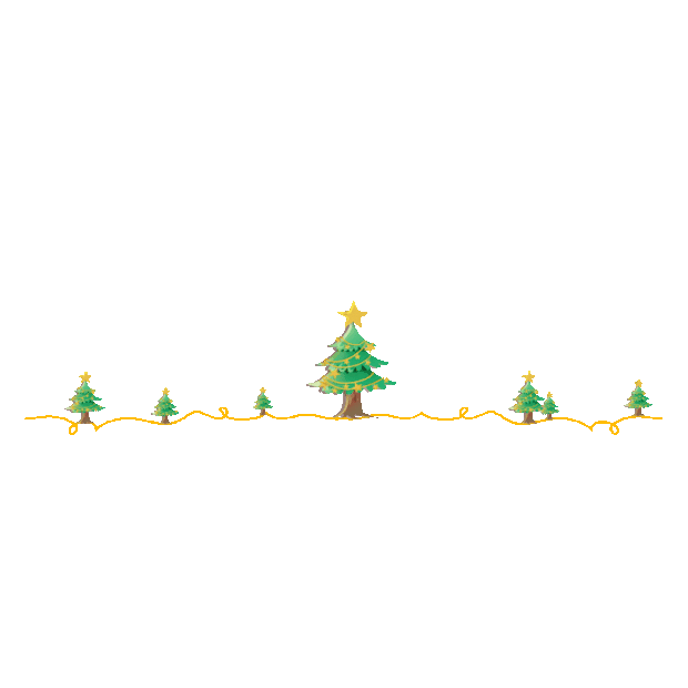 圣诞圣诞节圣诞树分割线gif图素材