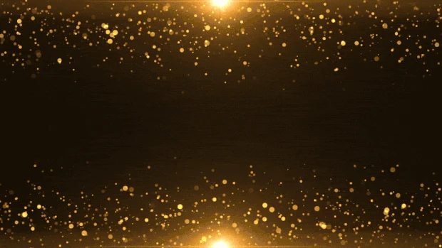 颁奖年会金色粒子视频背景gif图素材