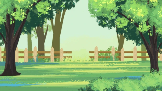 绿树公园绿色树木草地视频背景gif图素材