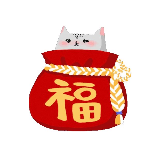 新年春节红色活动促销福袋gif图素材