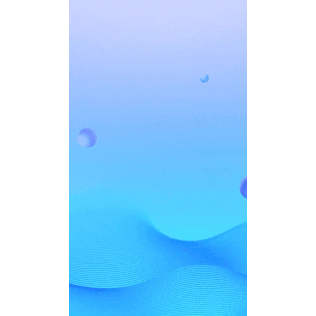 简约几何线条圆球渐变曲线蓝色竖版视频背景海报gif图素材