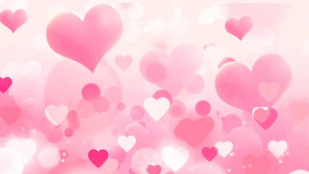 情人节爱情爱心粉色视频背景gif图素材520