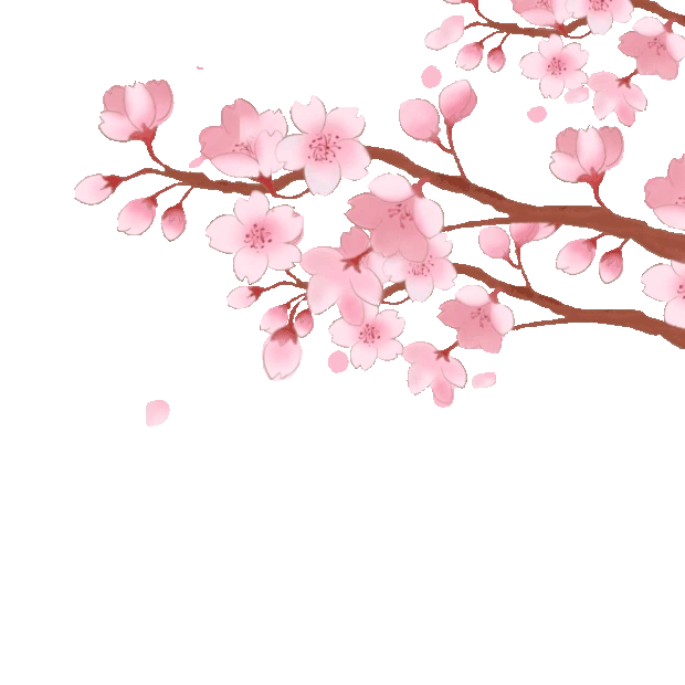 樱花树樱花春天春季装饰粉色唯美gif图素材