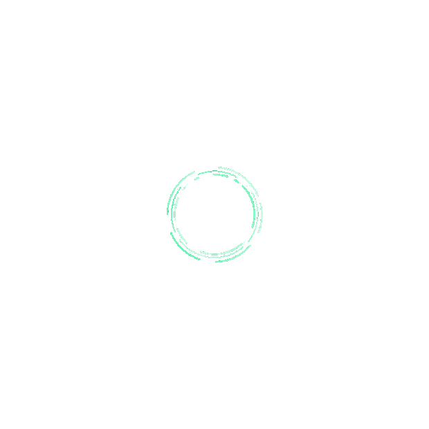 绿色荧光圆形科技感潮流边框gif图素材