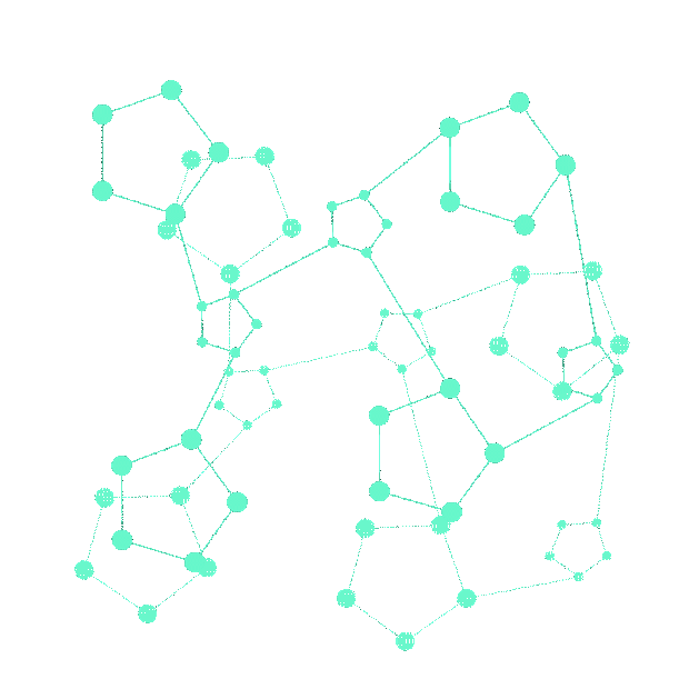 生物科技基因化学分子结构科学绿色gif图素材