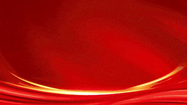 党建商务金光光效红布纹理大气红色视频背景gif图素材