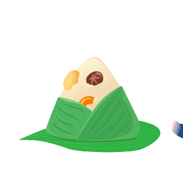 端午节吃粽子表情包卡通gif图素材